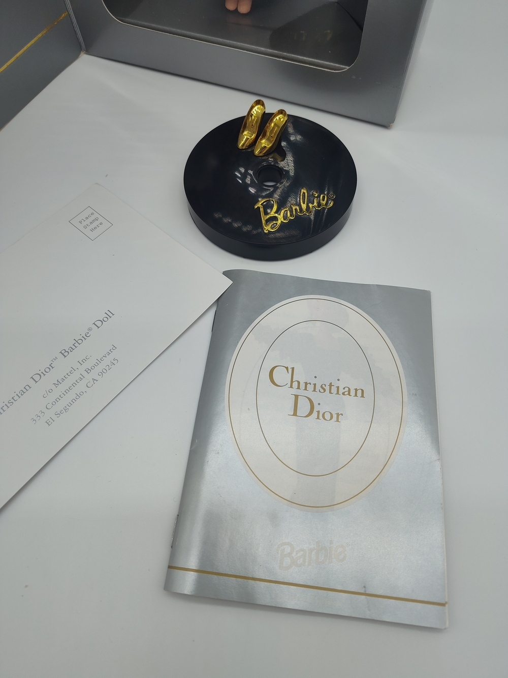 1995 Christian Dior Barbie Limited Edition Mattel Collectible NRFB Set Vintage - Picture 5 of 12
